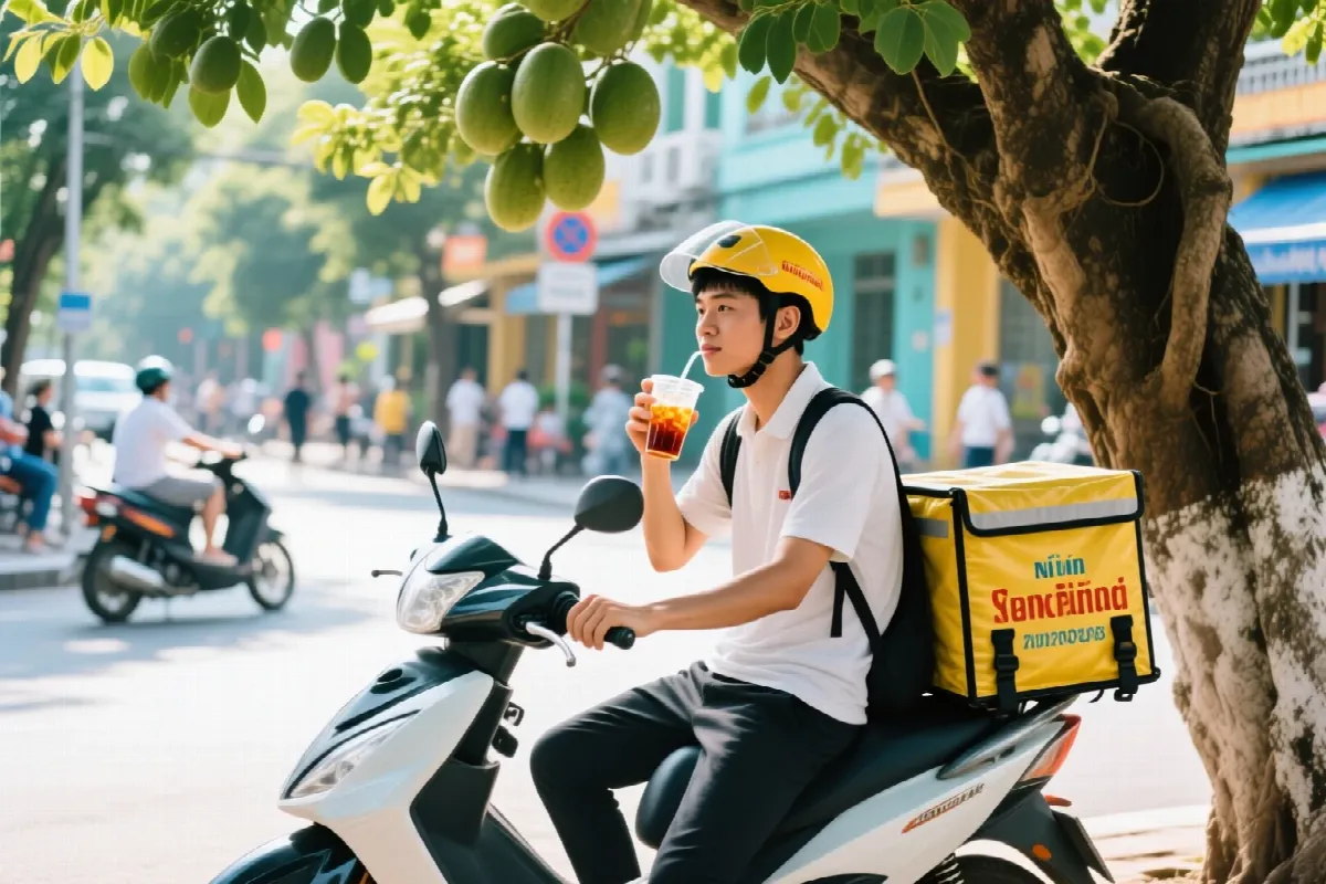 Vì sao phải chờ khi máy vẽ bận và chọn 1, 2 hay 4 hình ảnh mỗi lần