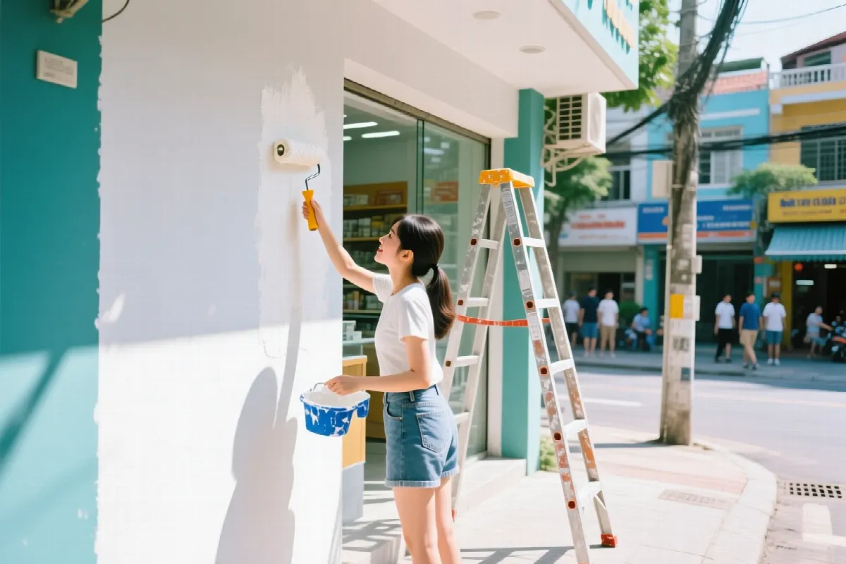 Thêm chữ lên hình ảnh quảng cáo bằng Canva thay vì nhờ AI vẽ chữ